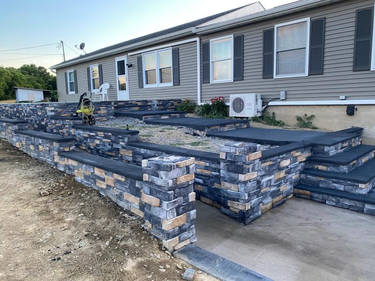 Concrete Porch Stairs & Sidewalk Resurfacing​